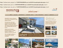 Tablet Screenshot of madeiraplus.com